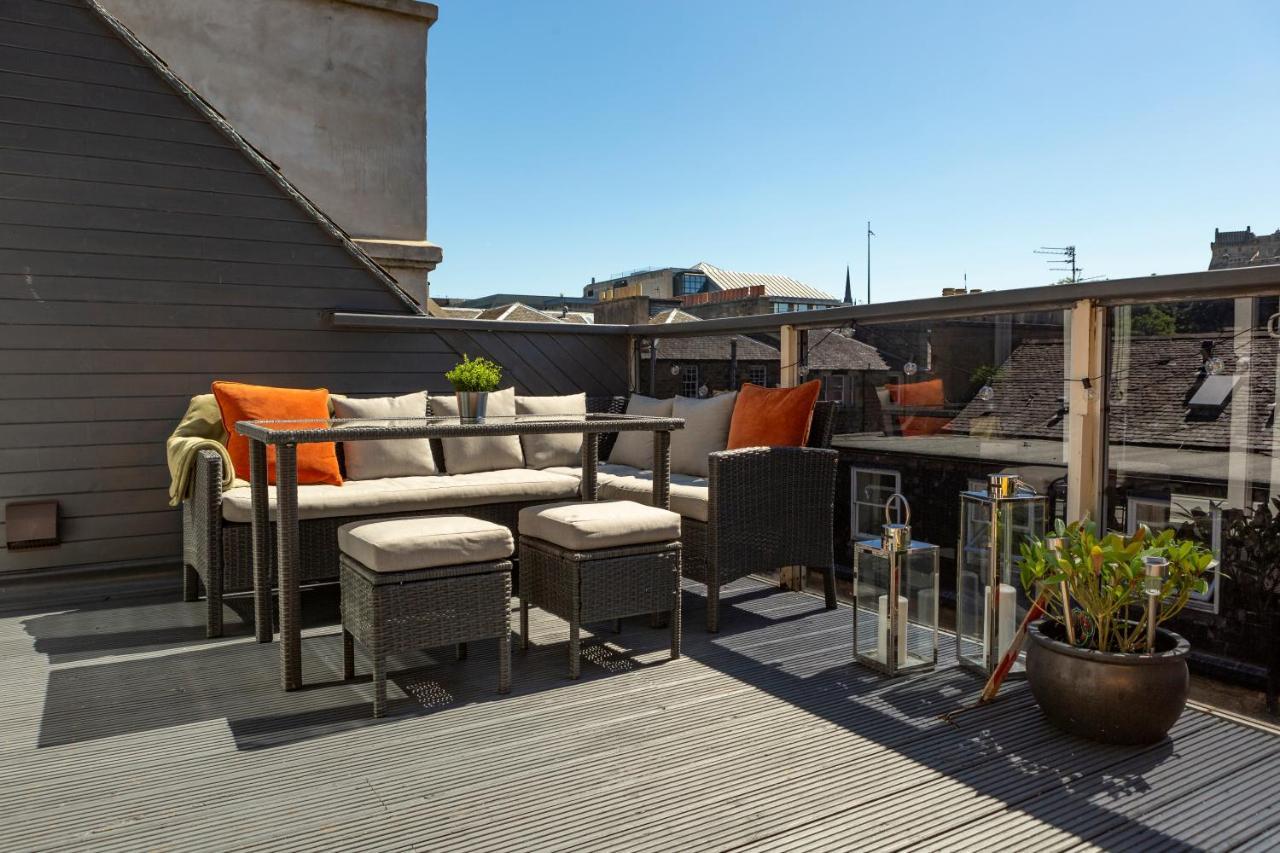 The Edinburgh Rooftop Terrace Dış mekan fotoğraf
