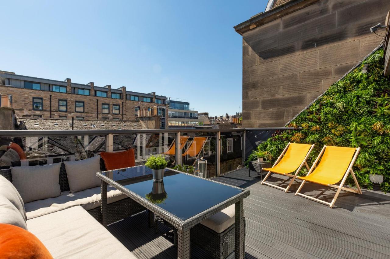 The Edinburgh Rooftop Terrace Dış mekan fotoğraf