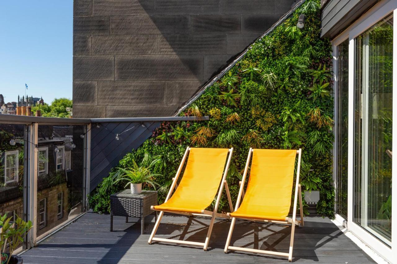 The Edinburgh Rooftop Terrace Dış mekan fotoğraf